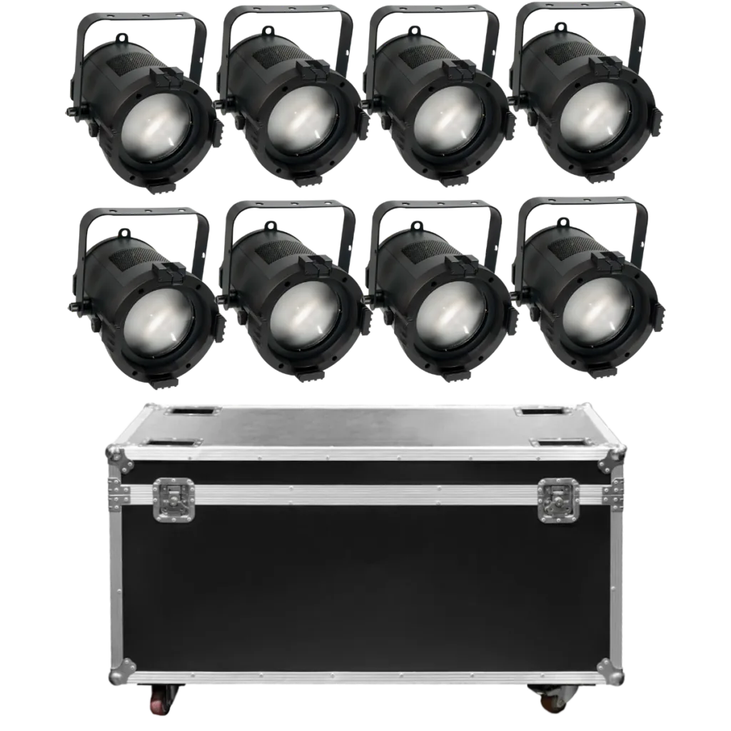 8x ODIN 200 and transport case